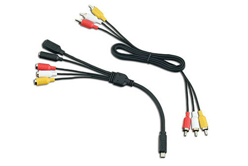 GoPro Combo Cable - Composite Video Out with 3.5mm Microphone Input
