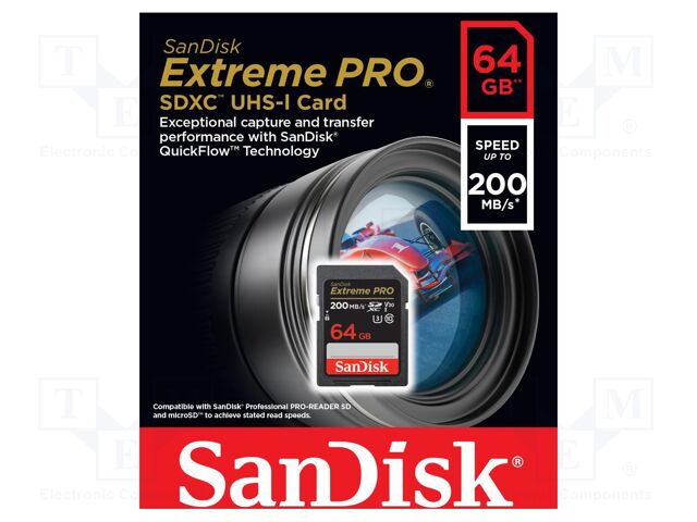 SanDisk Extreme PRO 64GB SDXC UHS-I Memory Card