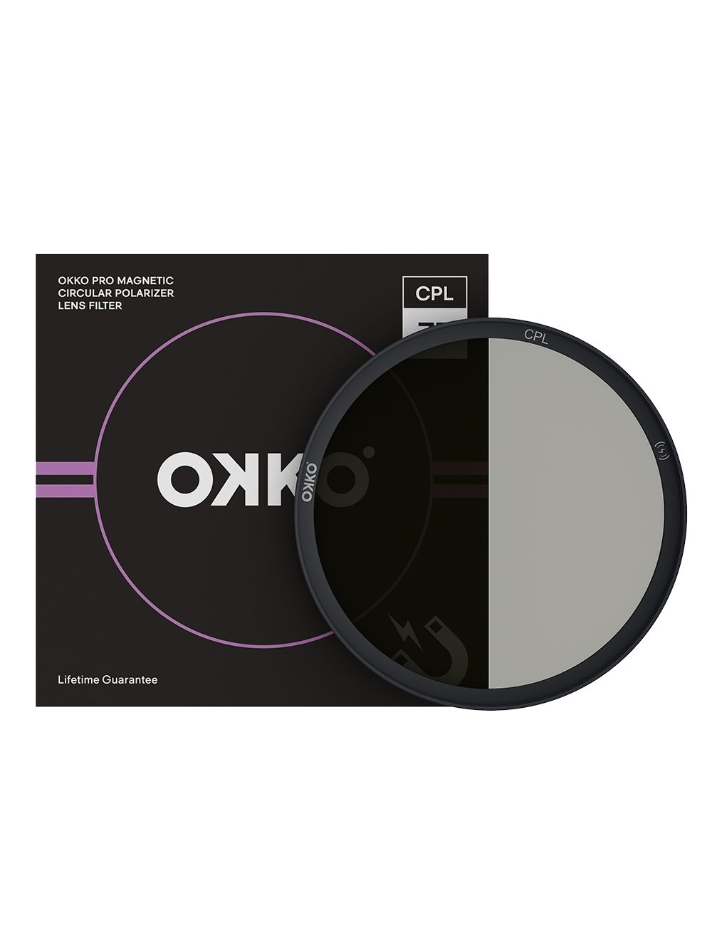 Okko 67mm Pro Magnetic CPL Circular Polarising Filter