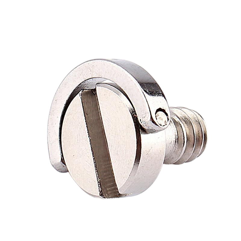 Stainless Steel 1/4-20 Camera Tripod Screw with 16.5mm Head