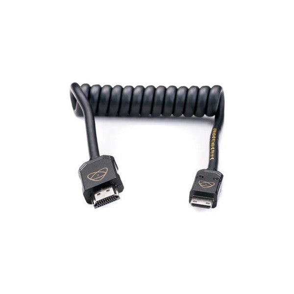Atomos AtomFLEX Coiled HDMI to Mini-HDMI Cable 40cm-80cm