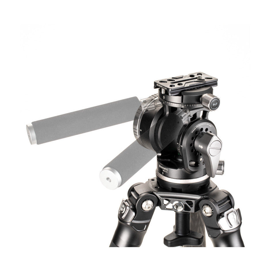 Benro Mammoth 44C Carbon Fibre 4-Section Photo Tripod with WH15 Head