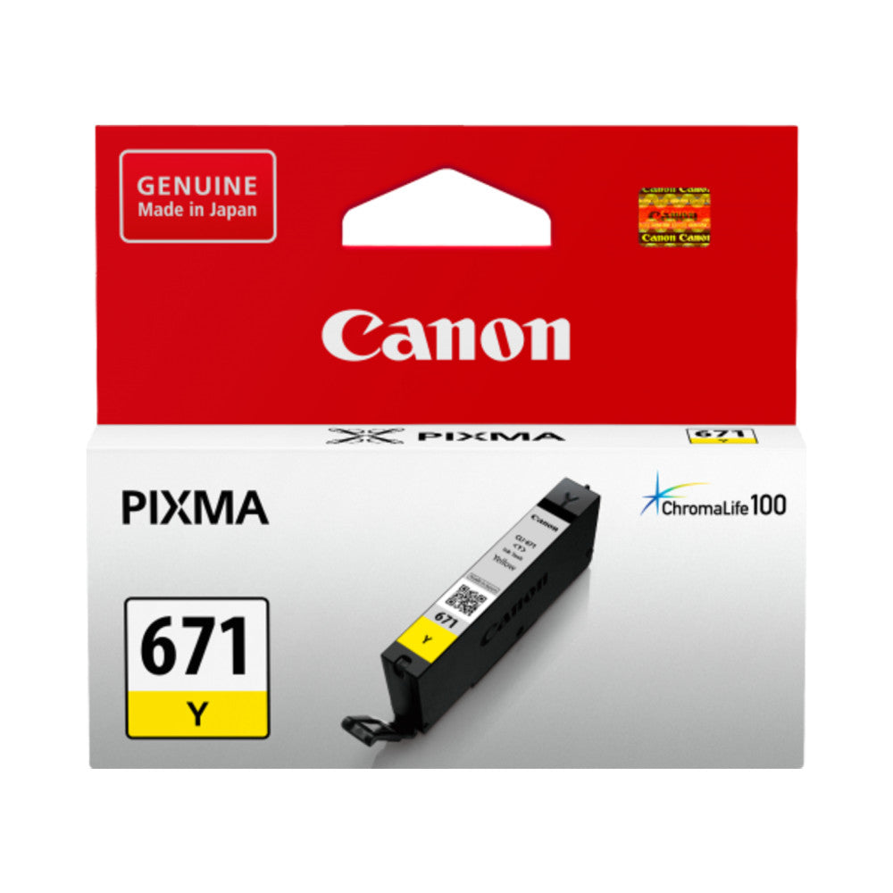 Canon Yellow Ink Tank CLI-671Y