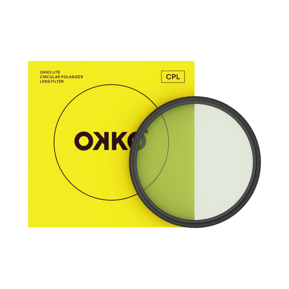 Okko 52mm Lite Circular Polarising CPL Filter