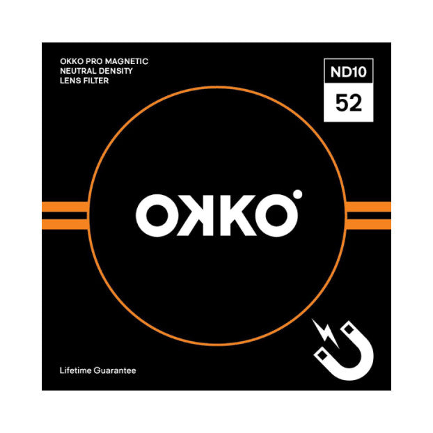 Okko 52mm Pro ND1000 10-Stop Magnetic Filter