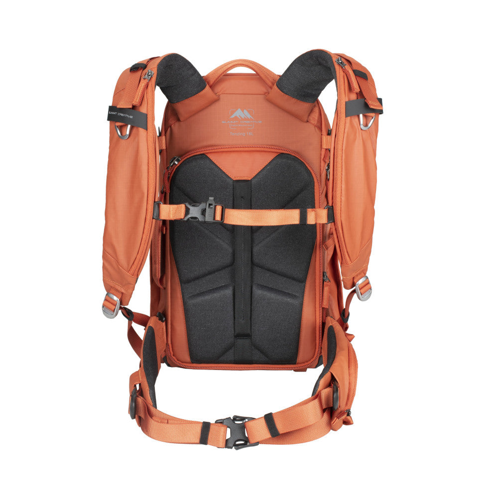 Summit Creative Tenzing 18L Small Zip Top Camera Backpack Orange