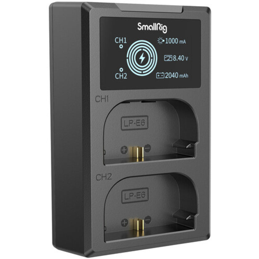 SmallRig 4084 LP-E6NH Dual Battery Charger