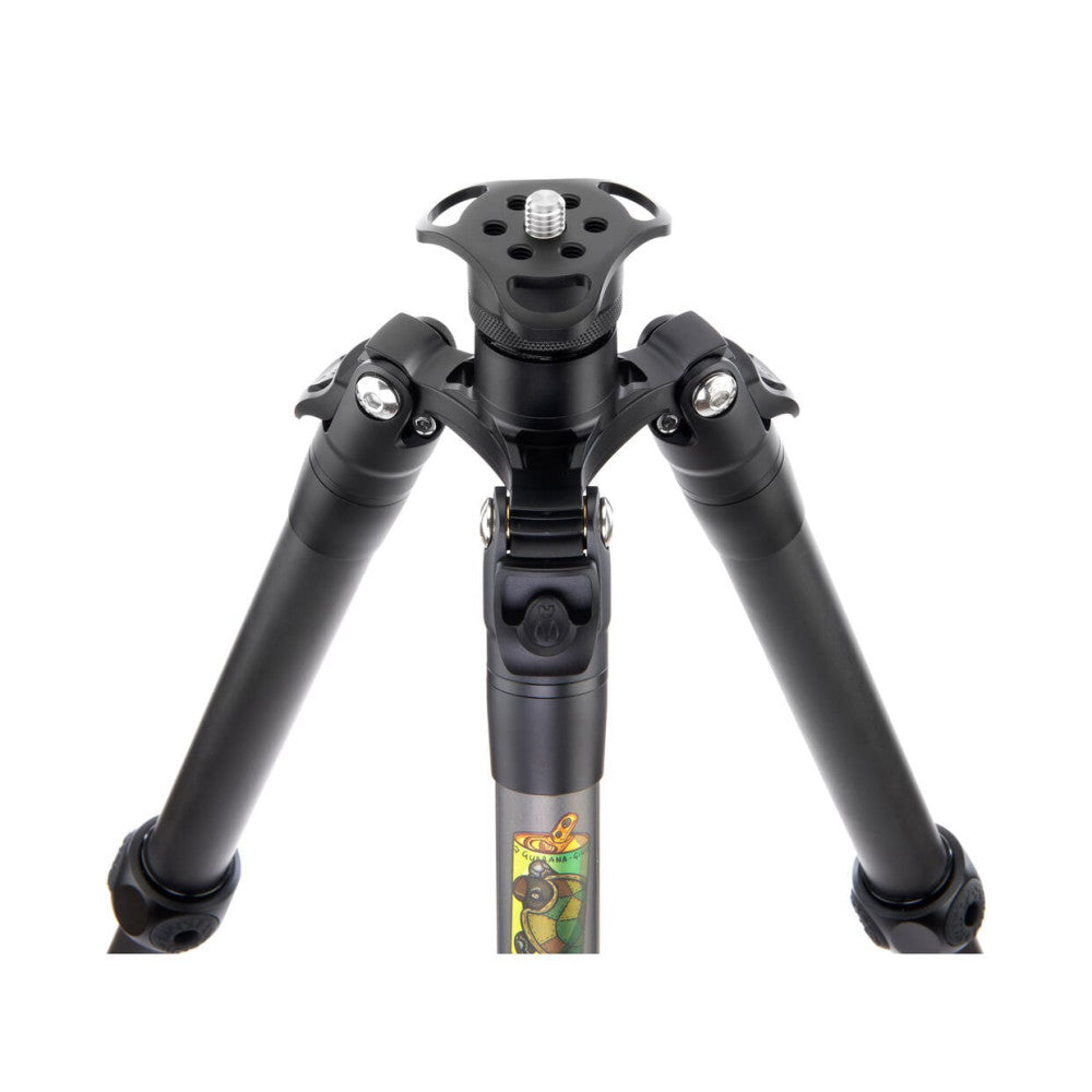 3 Legged Thing Legends Bucky Carbon Fibre Tripod Kit - Matte Black with AirHed VU Ball Head