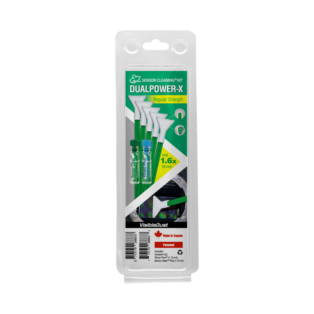 VisibleDust EZ Sensor Clean Kit - Dualpower-X Regular Strength - 1.6x (16mm)