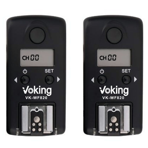Voking WF820 Wireless Flash Trigger/Transceiver Set
