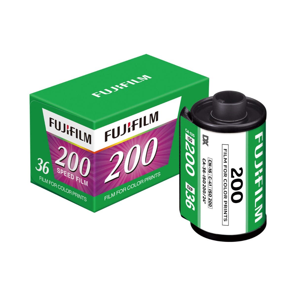 Fujifilm 200 Colour Film 35mm 36exp - Single Roll