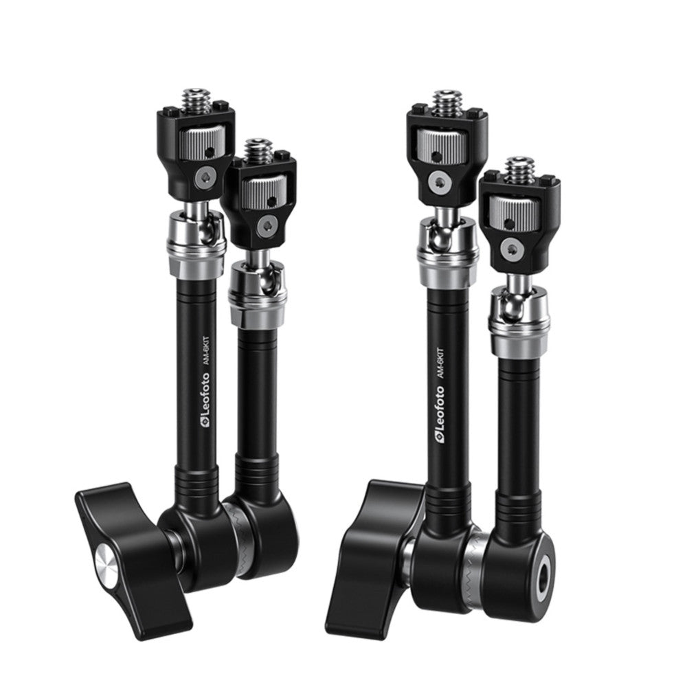 Leofoto AM-6 Magic Arm Kit with 3/8in and 1/4in Threads