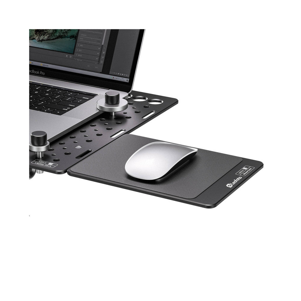 Leofoto LCH-3 Kit Laptop Tray with Mouse Pad and Cup Holder