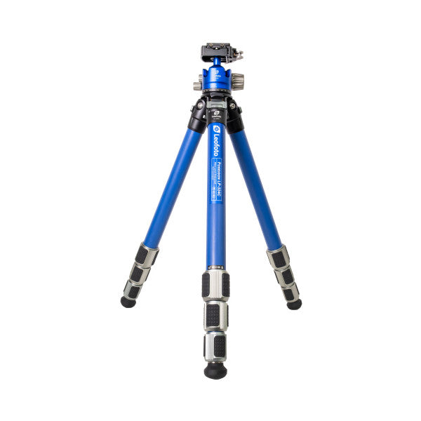 Leofoto LP-324C Poseidon Series 4 Section Water Resistant Carbon Fibre Tripod with LH-40LR Blue Ball Head