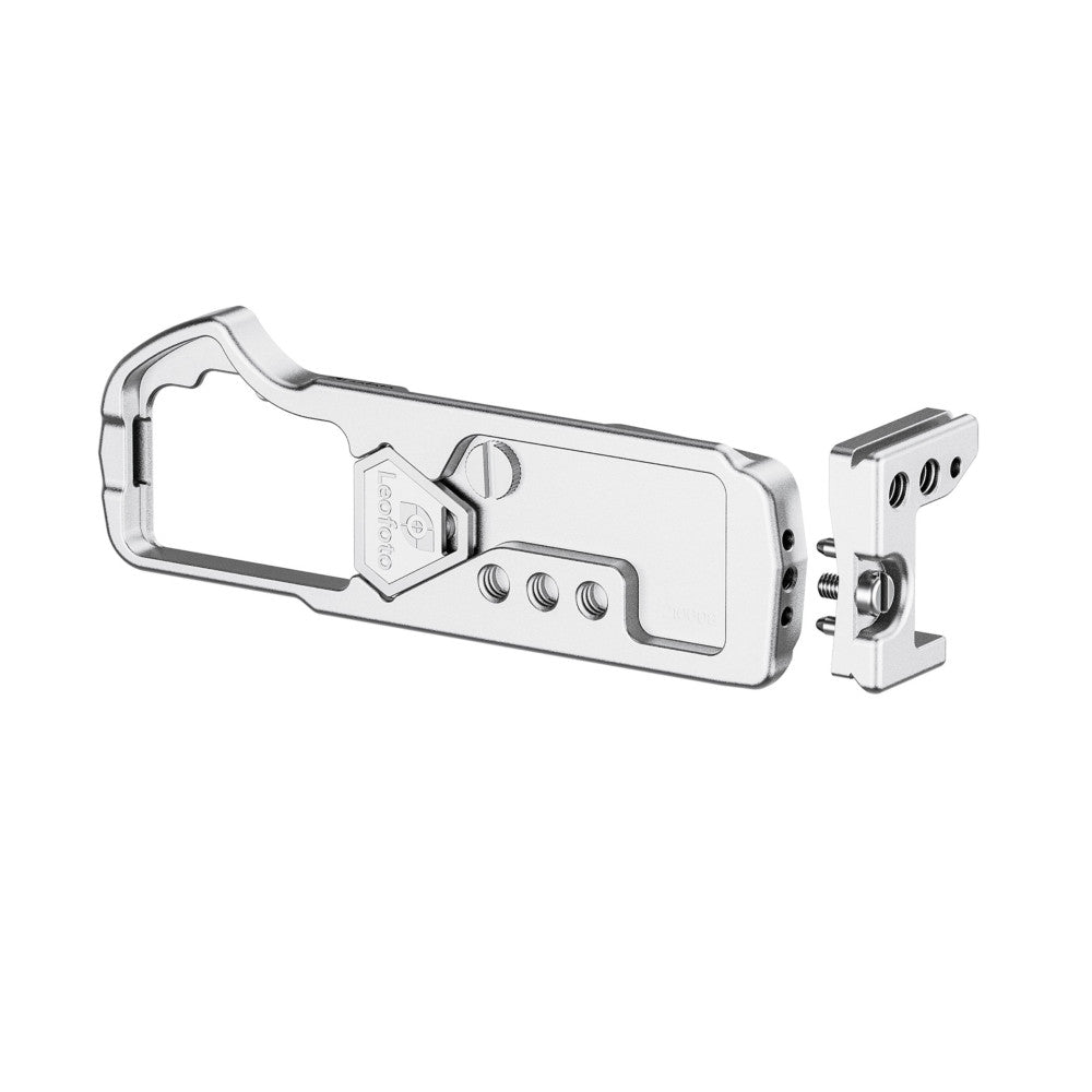 Leofoto LPO-OM-5II L-Bracket for Olympus OM-5II - Silver