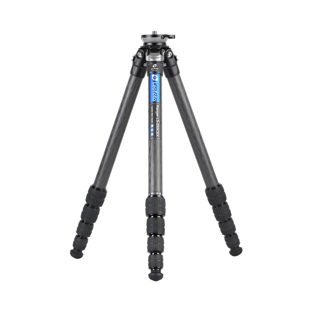 Leofoto LS-255CEX Ranger Levelling Base Series 5 Section Carbon Fibre Tripod
