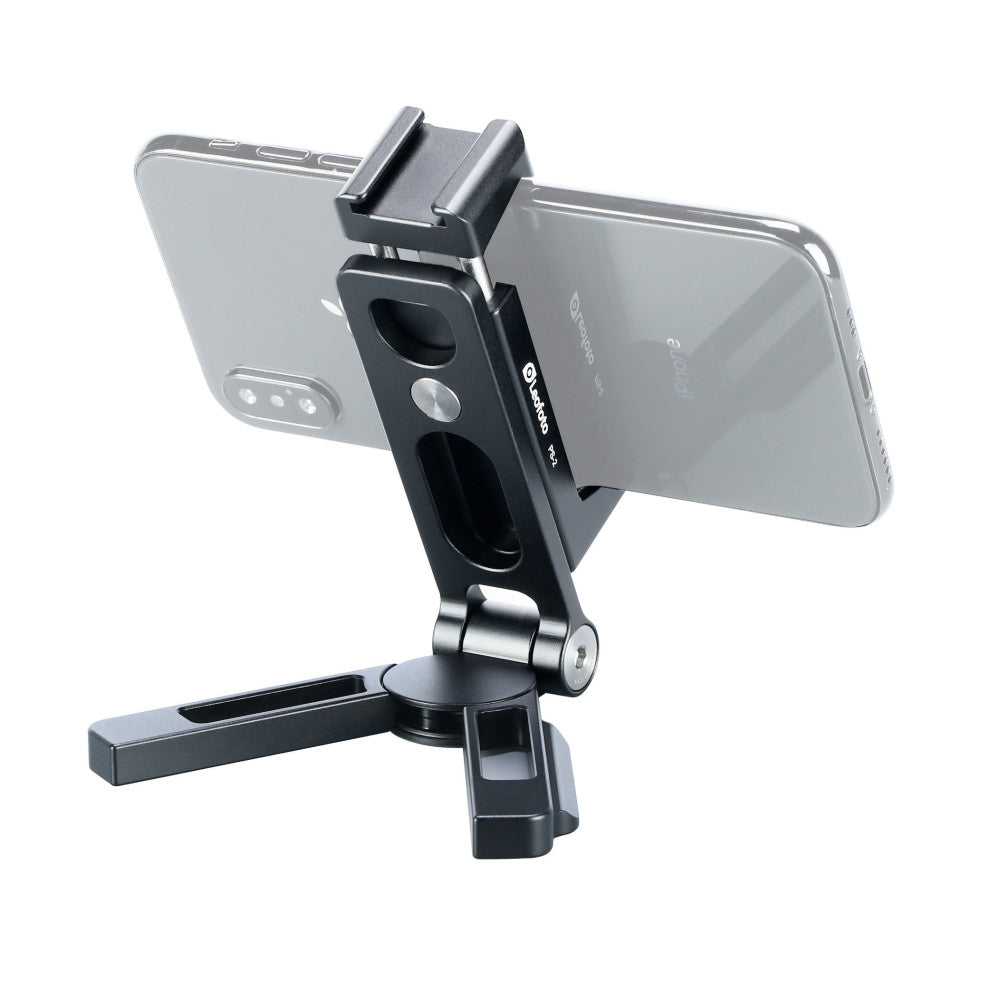 Leofoto PS-2 Black Folding Phone Stand with Arca Swiss Foot