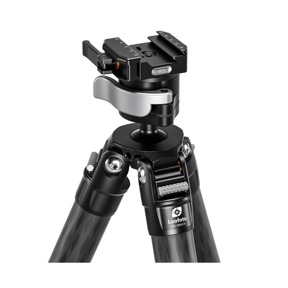 Leofoto SA-364CX+MA-40X Carbon Fibre Outdoors Tripod with Rapid Lock Ballhead