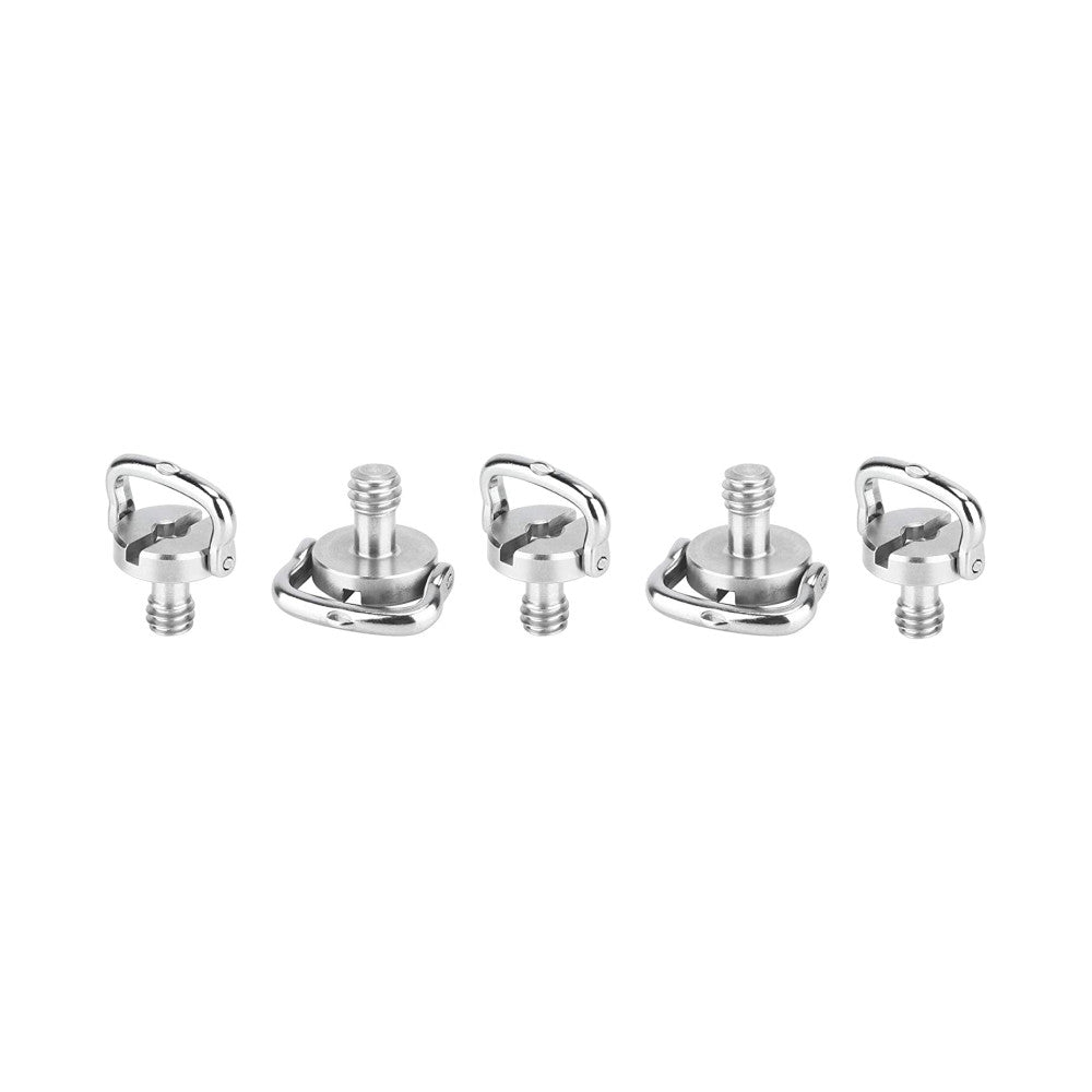 Leofoto TMD-5 UNC 1/4" D Shaft Wide Screw - 5 Pack