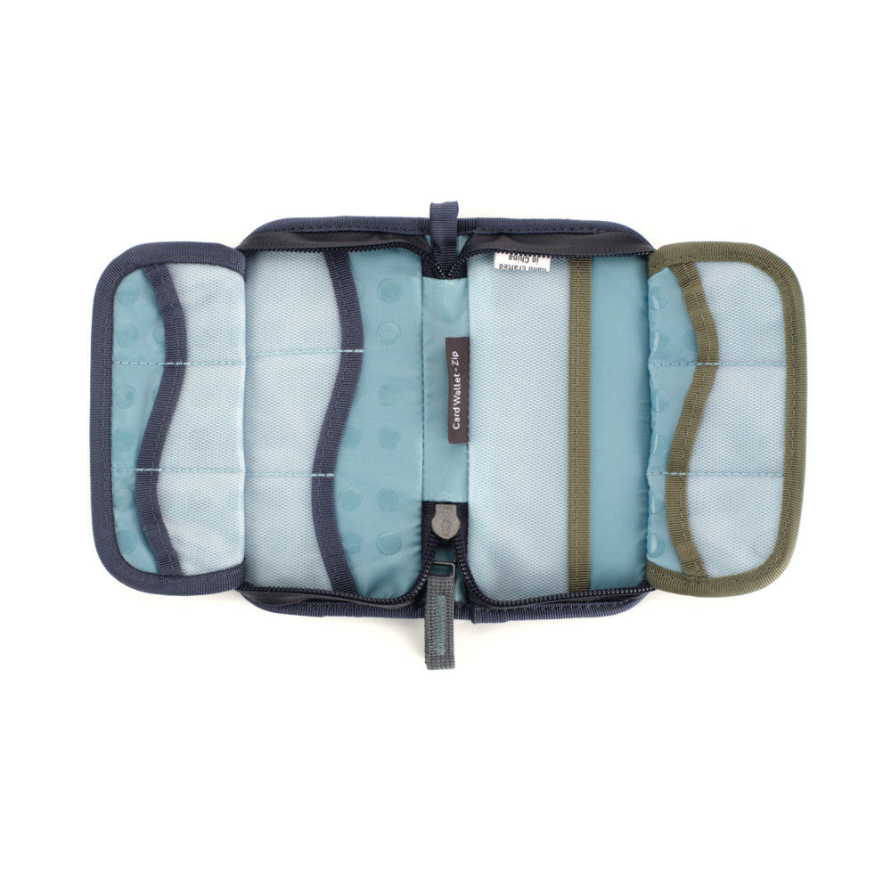 Shimoda Zip Card Wallet - Blue