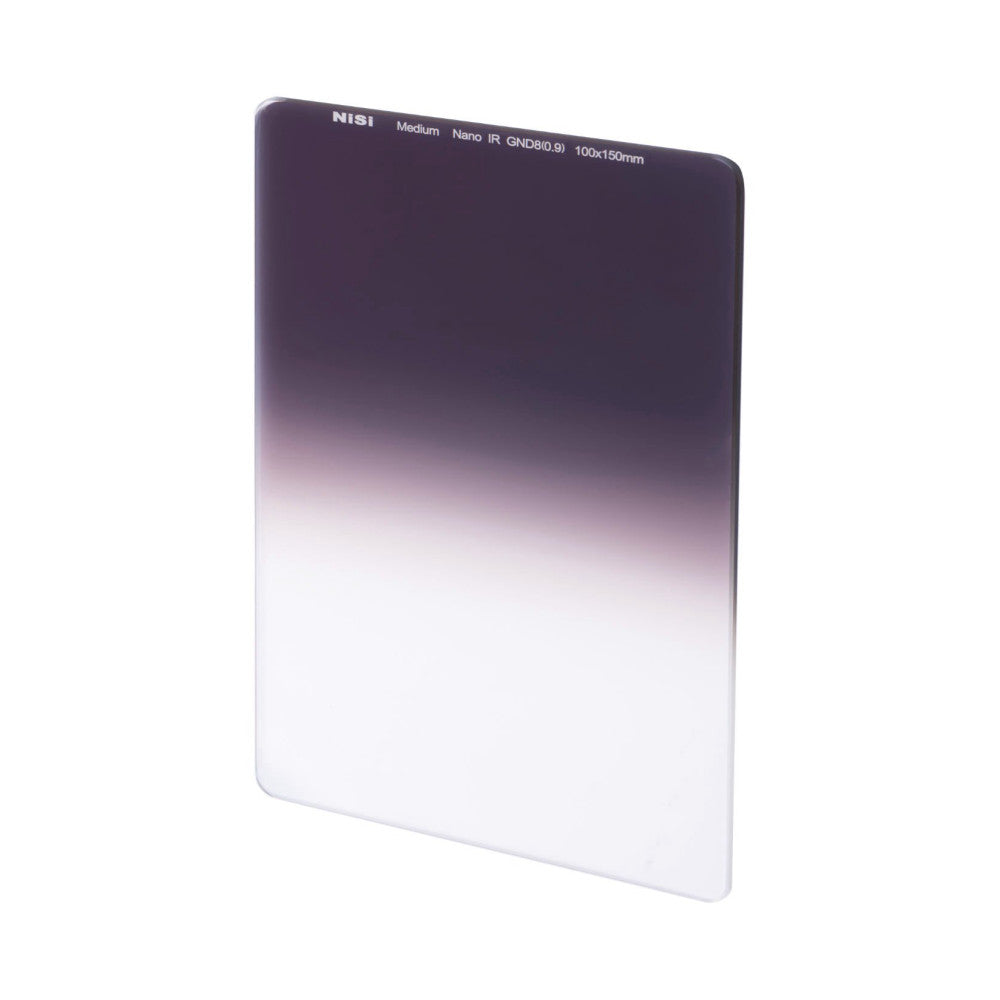 NiSi 100x150mm Nano IR Medium Graduated Neutral Density Filter - ND4 (0.6) - 2 Stop