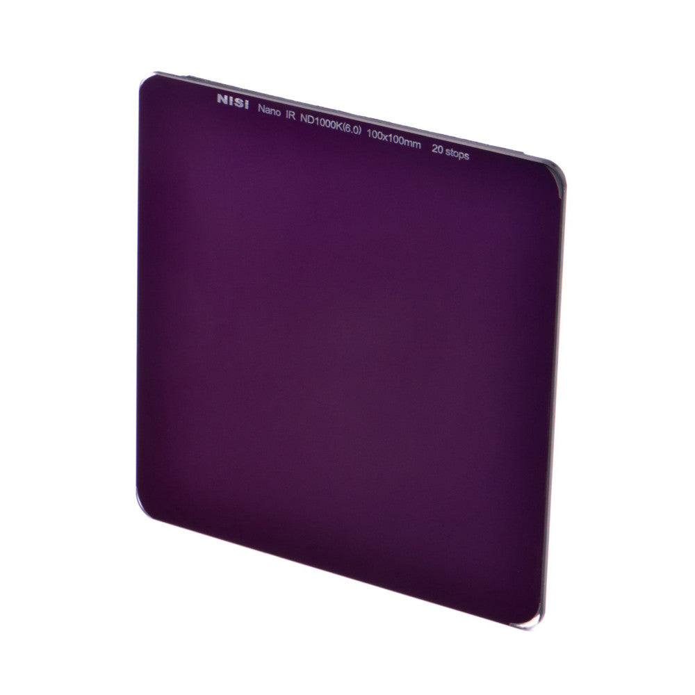 NiSi 100x100mm Nano IR Neutral Density Filter ND1000K (6.0) - 20 Stop