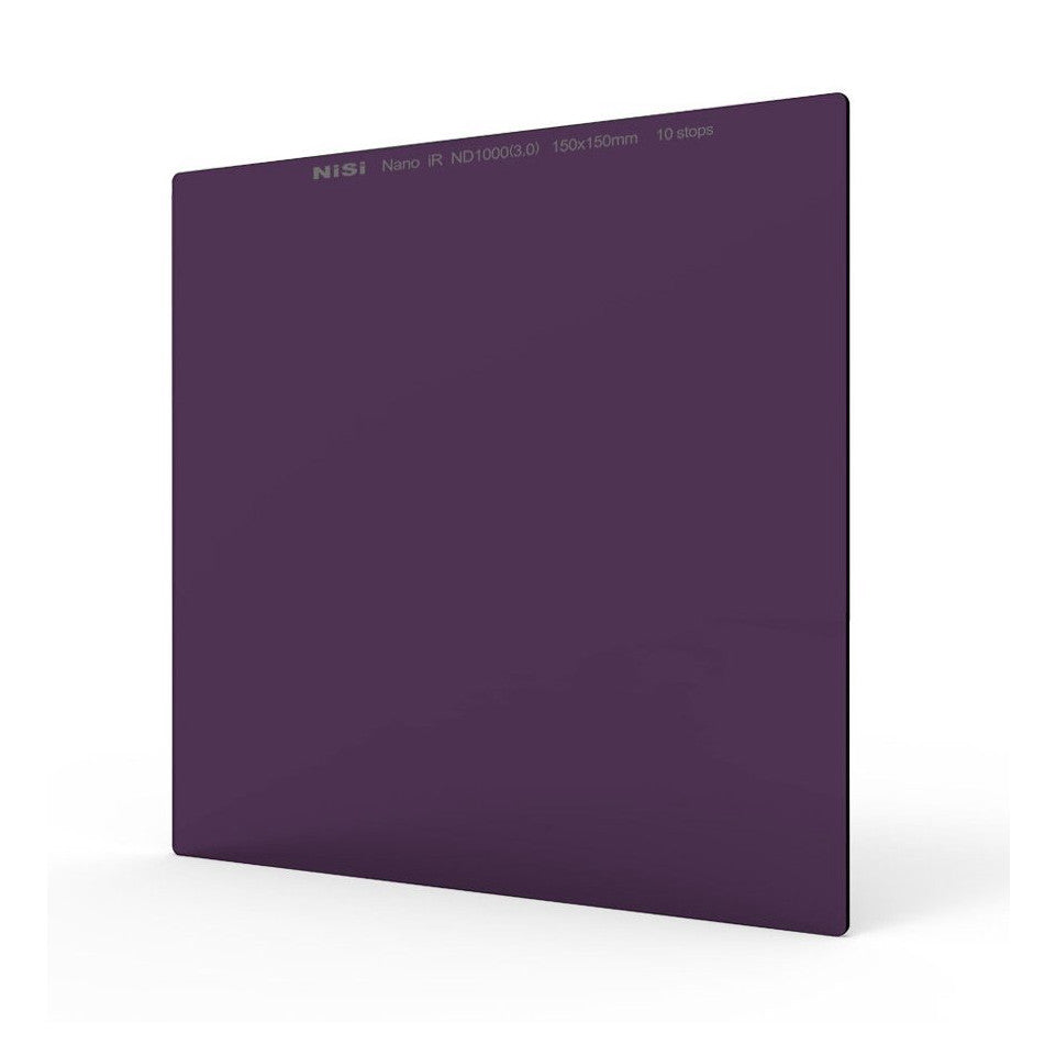 Nisi 150x150mm Nano IR Neutral Density Filter - ND1000 (3.0) - 10 Stop