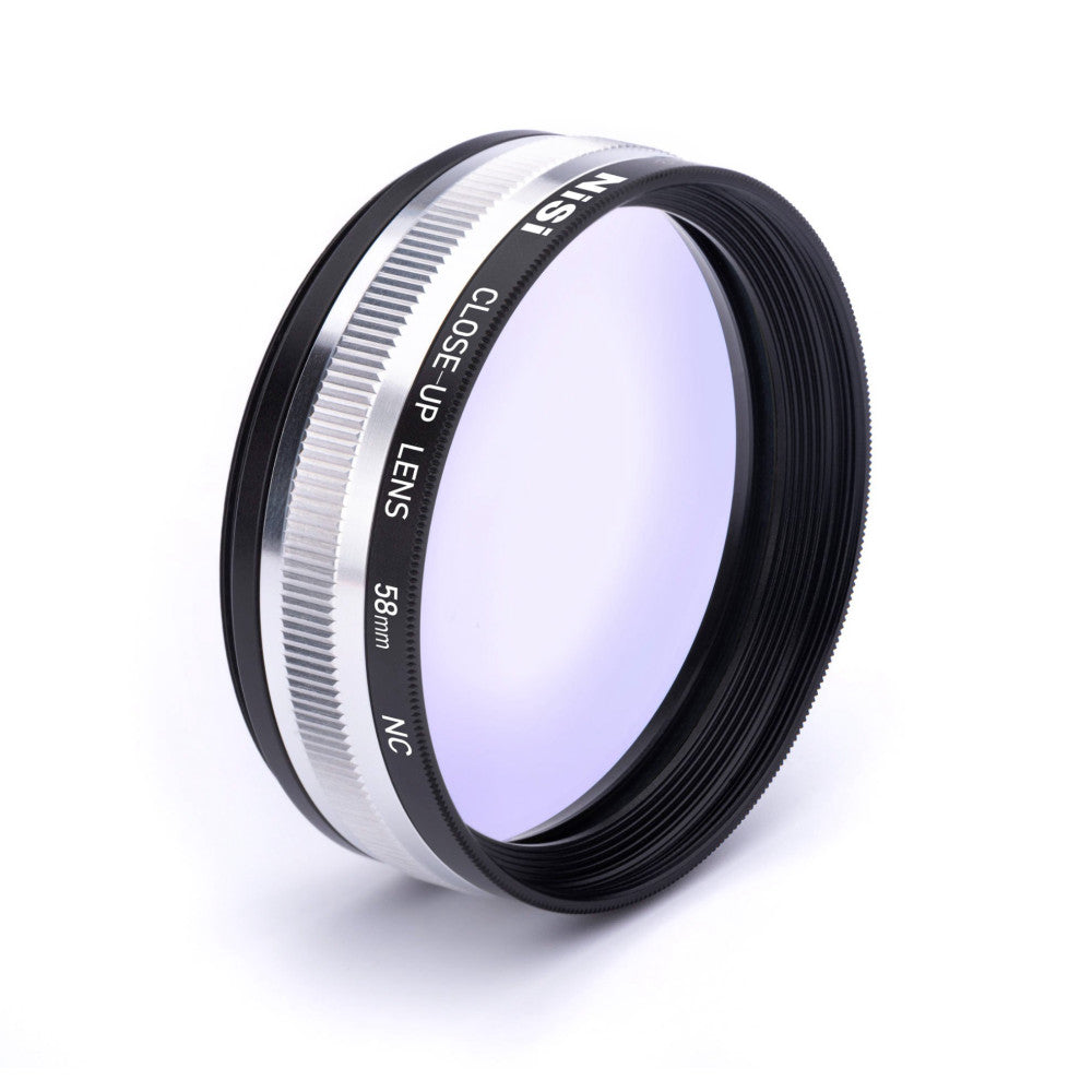 NiSi Close Up Lens Kit NC 58mm with 49mm and 52mm Adaptors