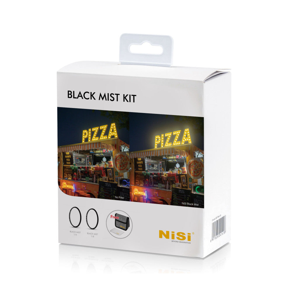 NiSi 72mm Black Mist Kit with 1/4 and 1/8 Filters and Case