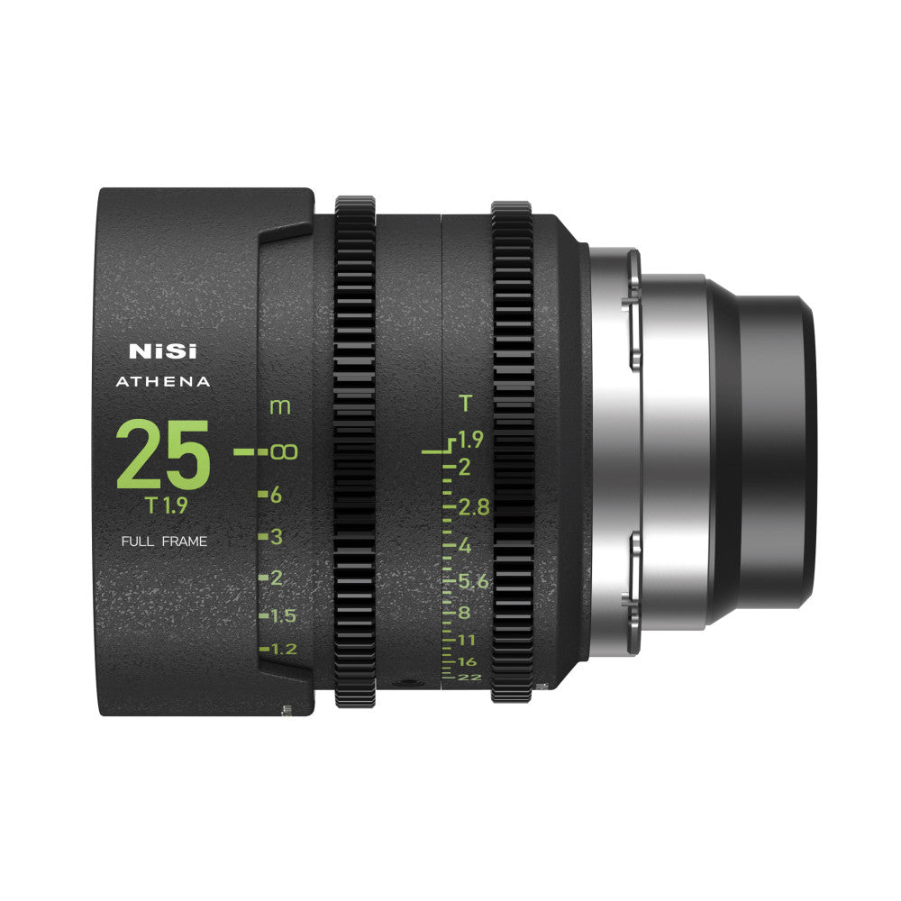 NiSi ATHENA PRIME 25mm T1.9 Full Frame Cinema Lens (PL Mount)