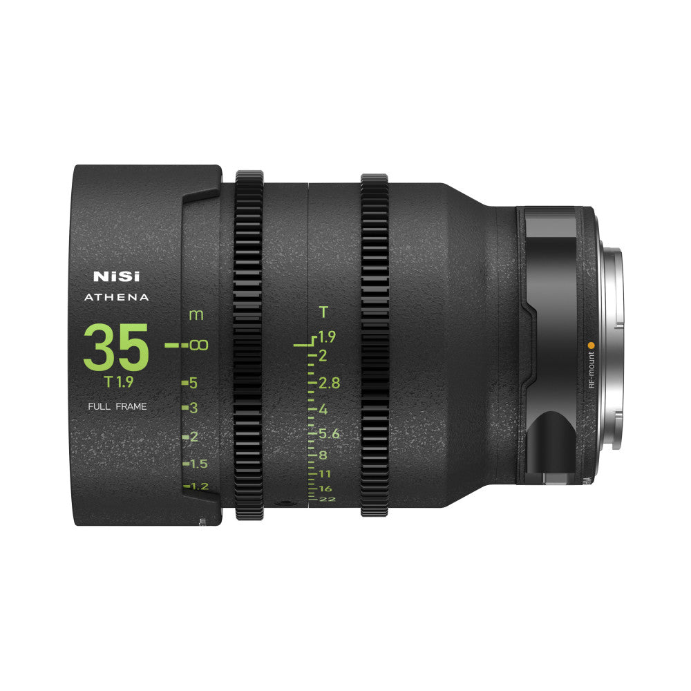 NiSi ATHENA PRIME 35mm T1.9 Full Frame Cinema Lens RF Mount