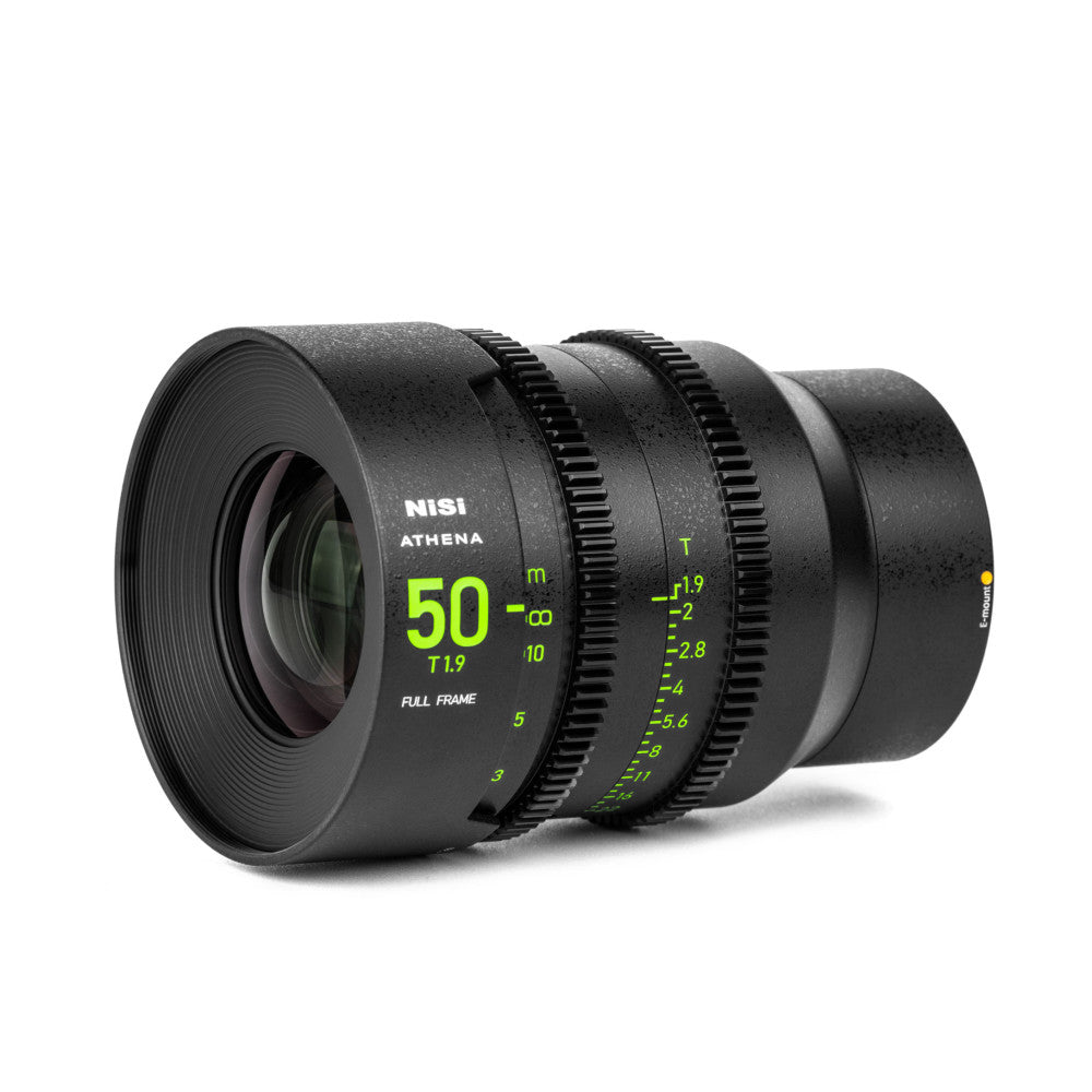 NiSi 50mm ATHENA PRIME Full Frame Cinema Lens T1.9 E Mount
