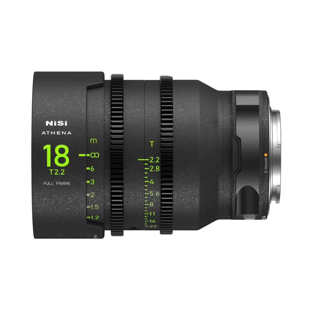 NiSi 18mm ATHENA PRIME Full-Frame Cinema Lens T2.2