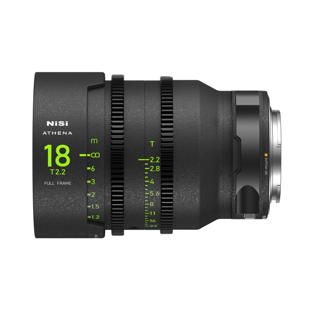 NiSi 18mm ATHENA PRIME Full Frame Cinema Lens T2.2