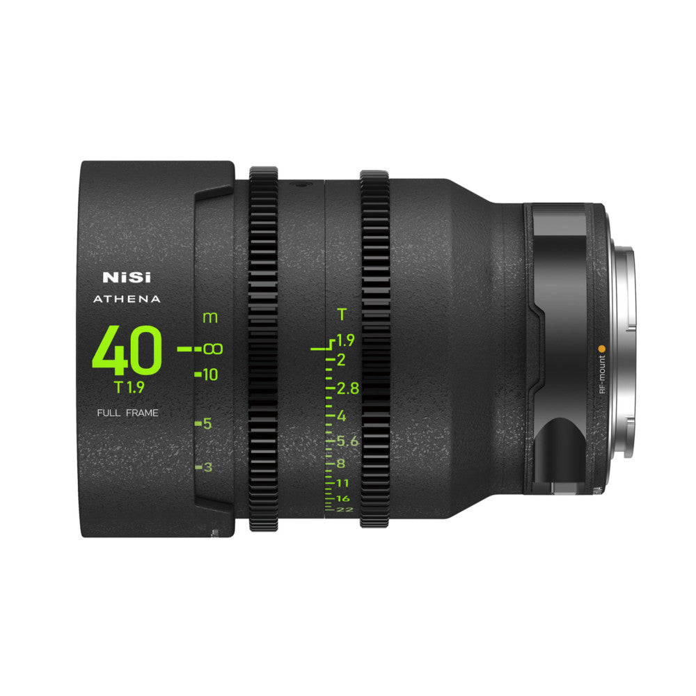 NiSi 40mm ATHENA PRIME Full Frame Cinema Lens T1.9 (RF Mount)