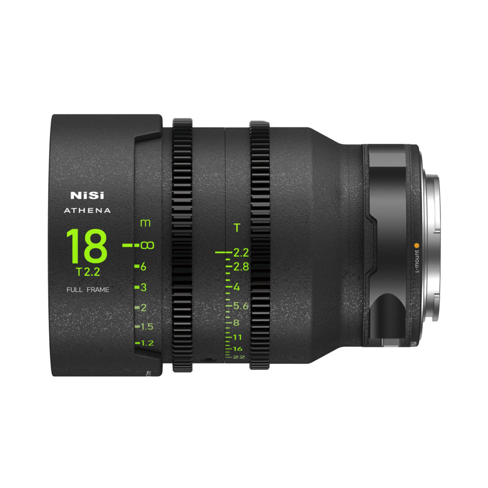 NiSi 18mm ATHENA PRIME Full Frame Cinema Lens T2.2