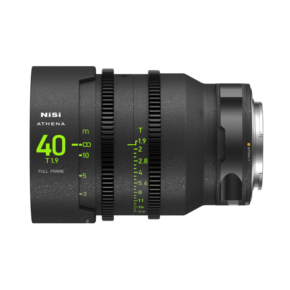NiSi 40mm ATHENA PRIME Full Frame Cinema Lens T1.9