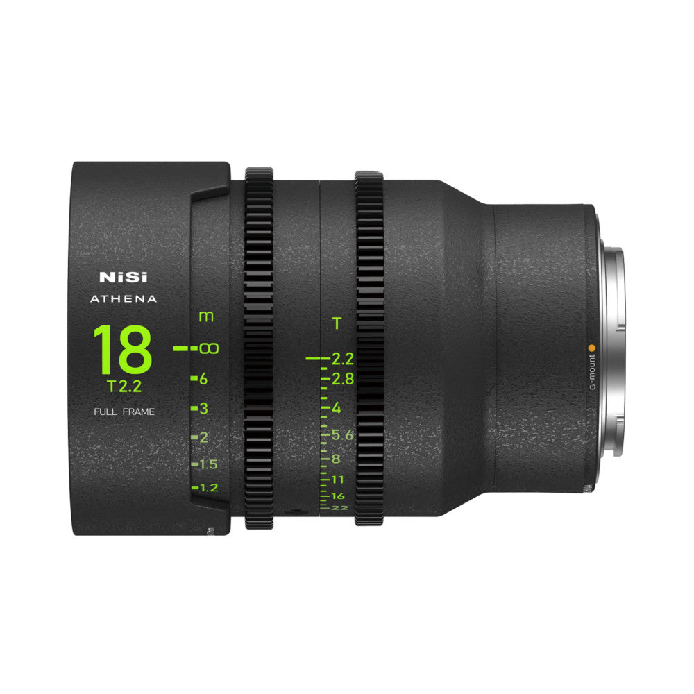 NiSi 18mm ATHENA PRIME Full Frame Cinema Lens T2.2