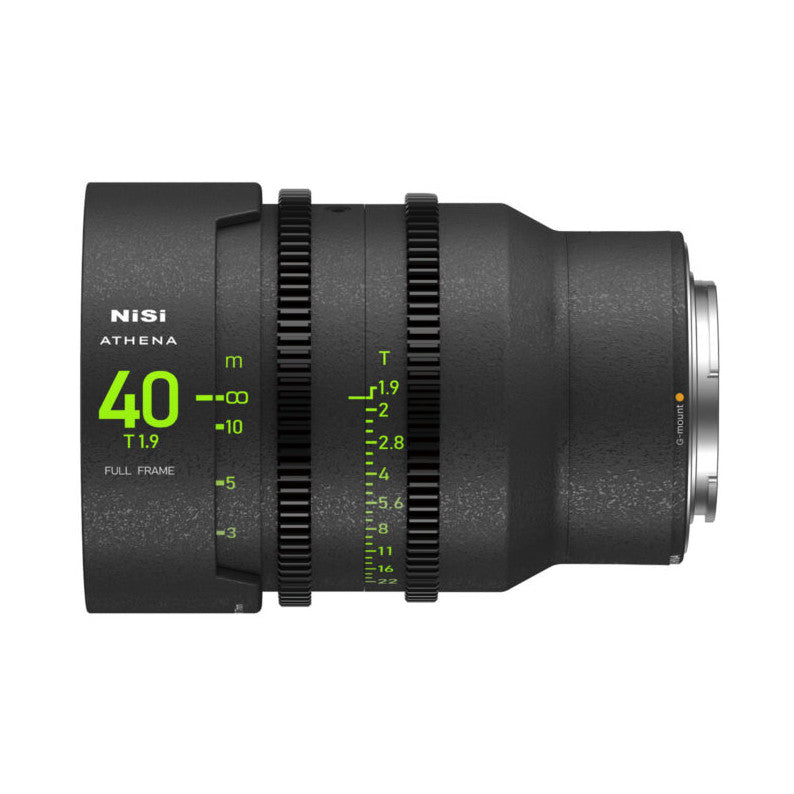 NiSi 40mm ATHENA PRIME Full Frame Cinema Lens T1.9 (G Mount)