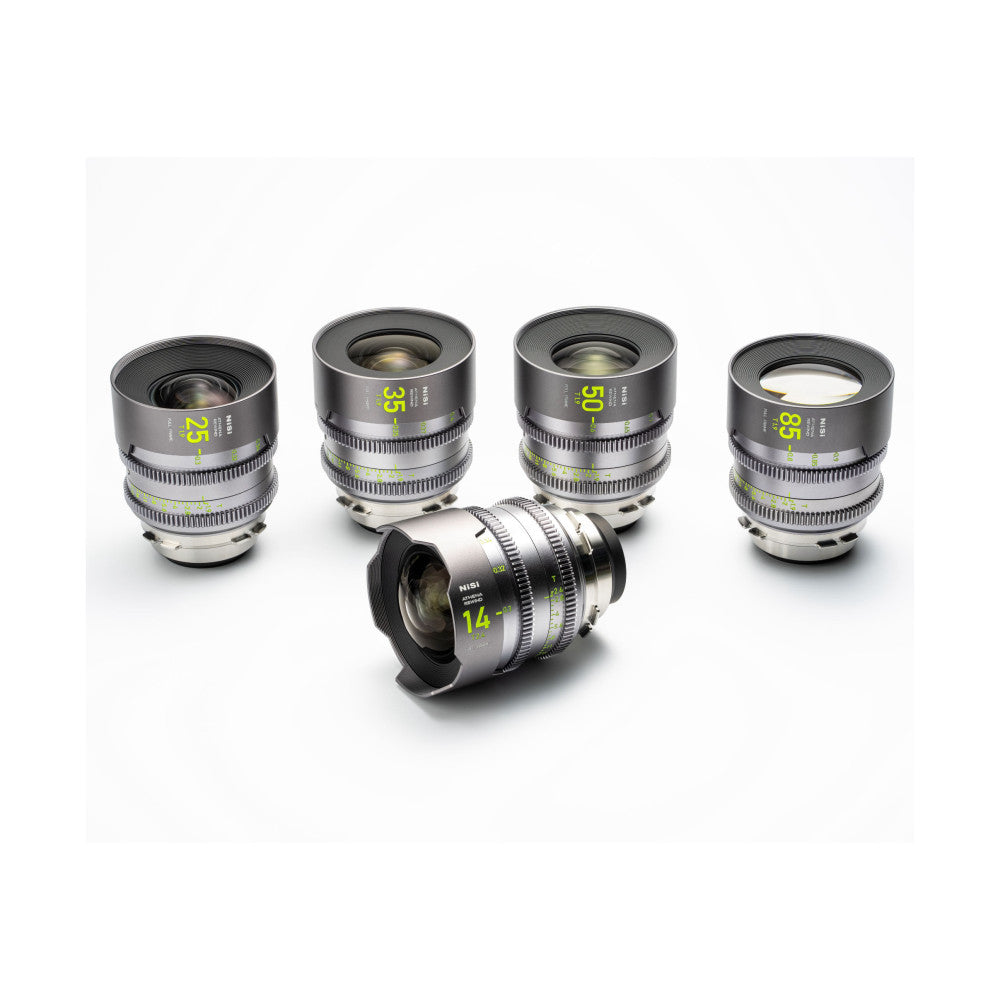 NiSi ATHENA PRIME Rewind Full-Frame 5-Lens Kit (PL Mount)