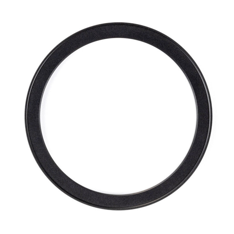 Black circular adapter ring shown from above at a slight angle against white background