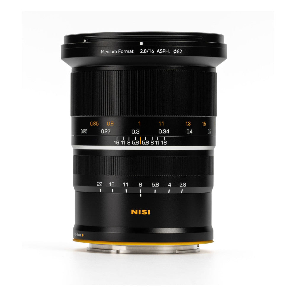 NiSi 16mm f/2.8 ASPH Ultra-Wide Medium Format Lens