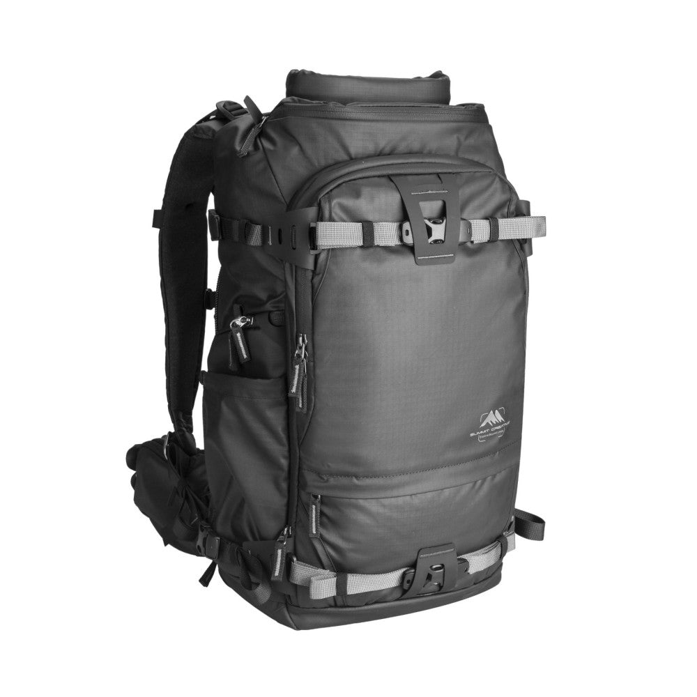 Summit Creative Medium Rolltop Camera Backpack Tenzing 30L - Black