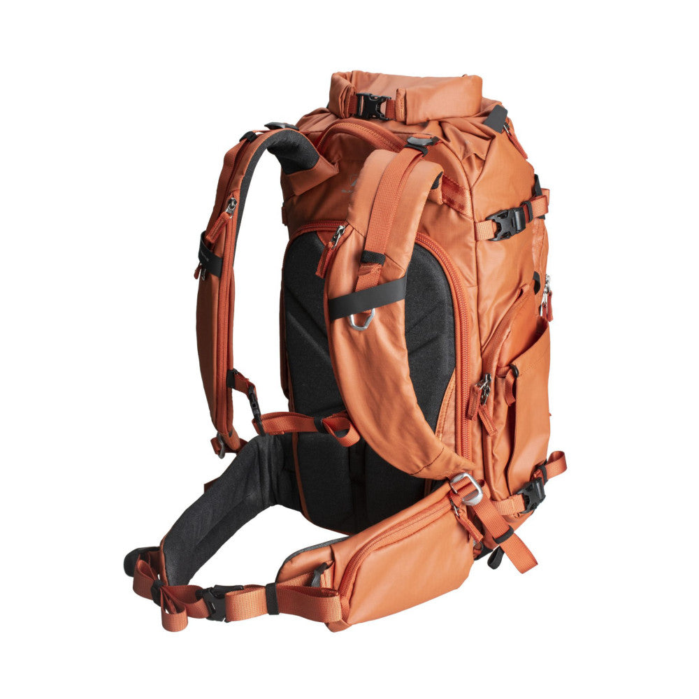 Summit Creative Tenzing 30L Medium Rolltop Camera Backpack (Orange)