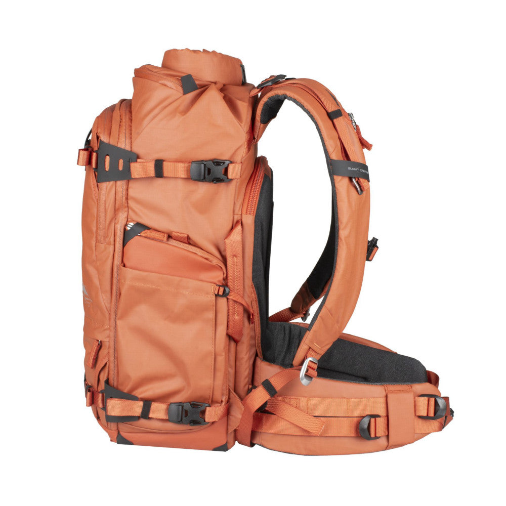 Summit Creative Large Rolltop Camera Backpack Tenzing 40L (Orange)