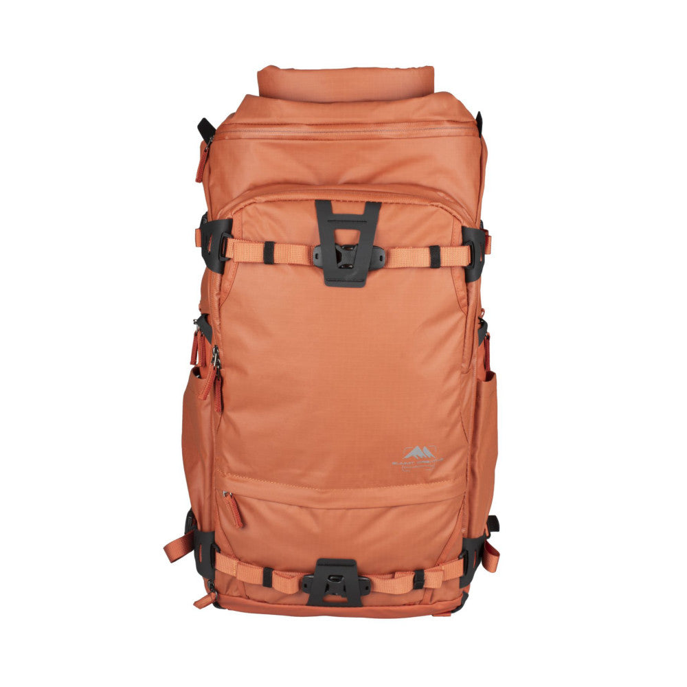 Summit Creative XLarge Rolltop Camera Backpack Tenzing 50L Orange