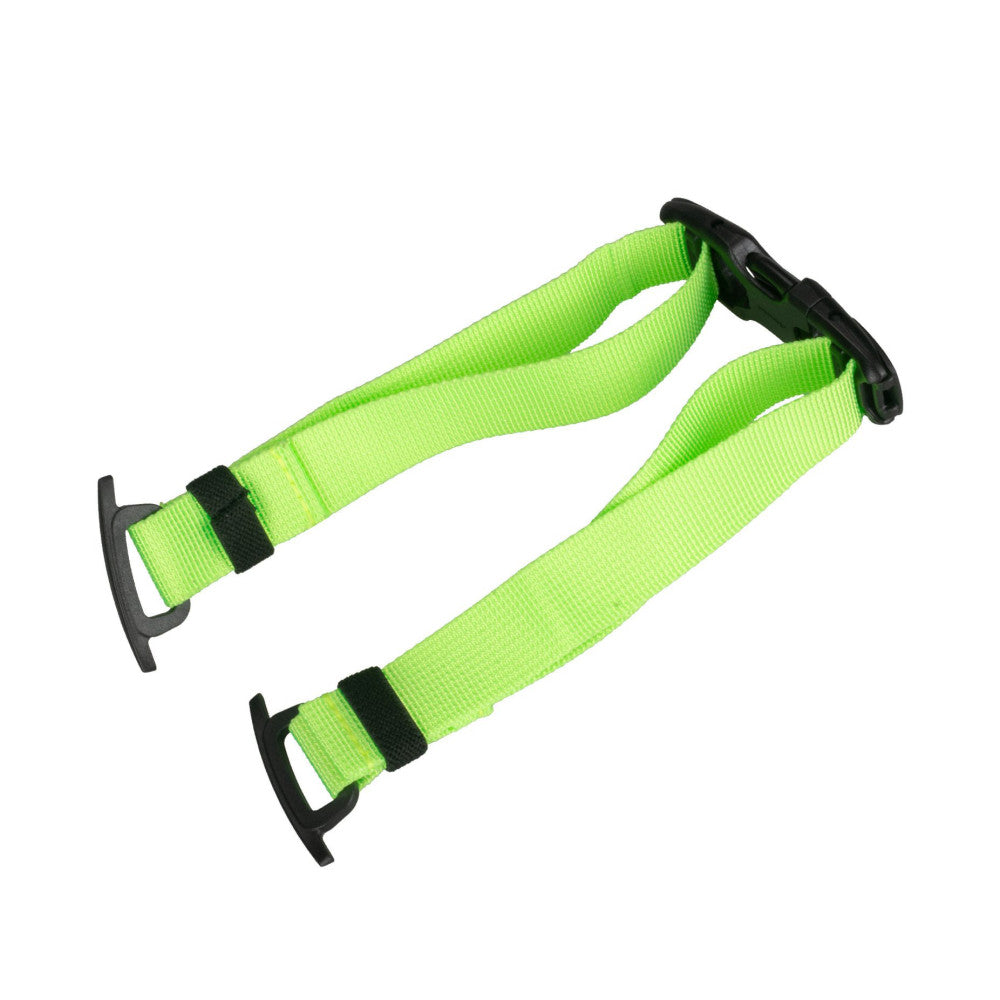 Summit Creative Tenzing Front Buckle Strap Set of 2 - Fluorescent Green