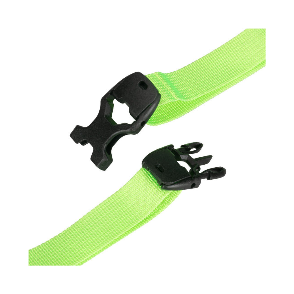 Summit Creative Tenzing Front Buckle Strap Set of 2 - Fluorescent Green