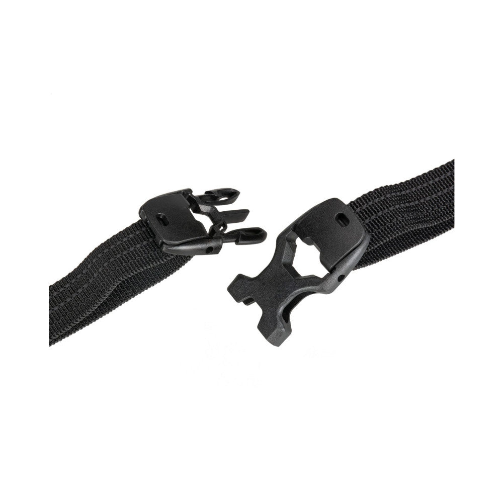 Summit Creative Tenzing Front Buckle Strap Set of 2 - Reflective Black