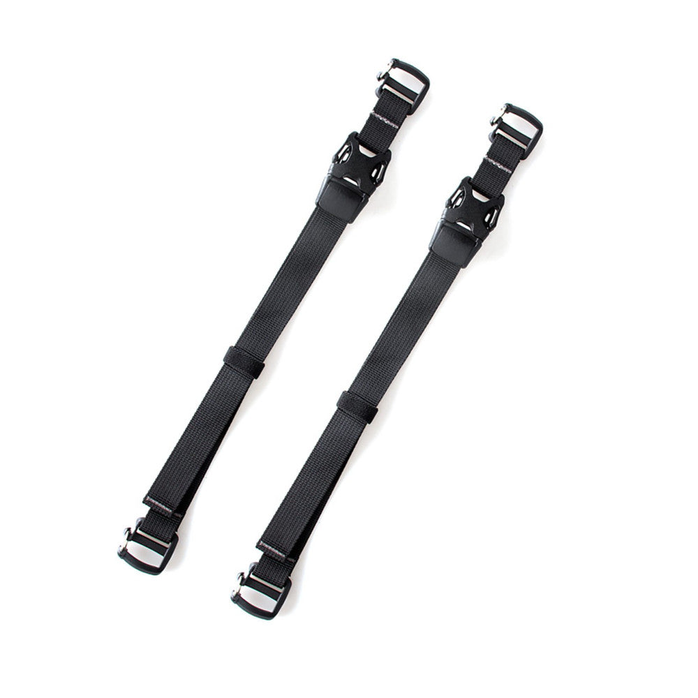 Summit Creative Tenzing Bottom Buckle Strap Set of 2 (Black)